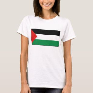 Palestine Flag x Map T-Shirt
