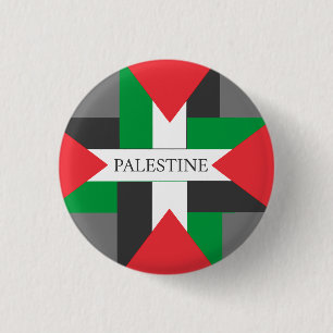 Palestine Footballer sport Soccer Ball Button