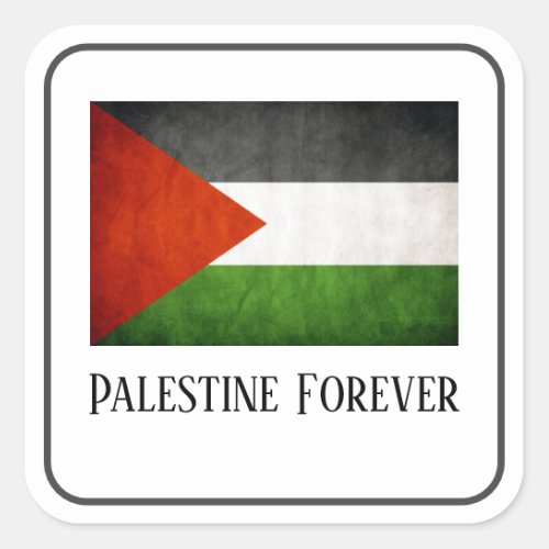 Palestine Forever Flag Sticker