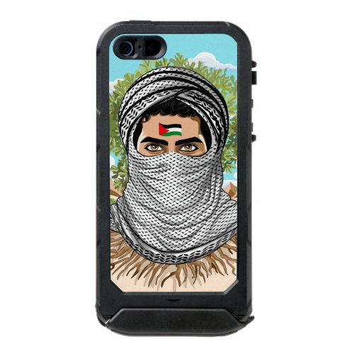 Palestine Freedom Fighter Portrait Waterproof Case For iPhone SE55s