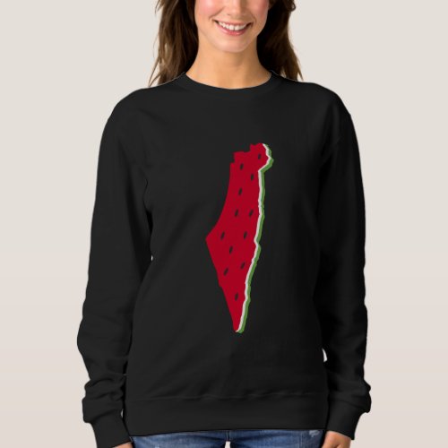 Palestine Freedom Melon Sweatshirt