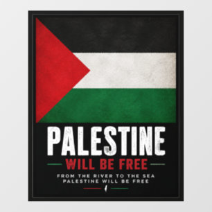 Palestine From River to the Sea   Unity & Heritage Wall Decal