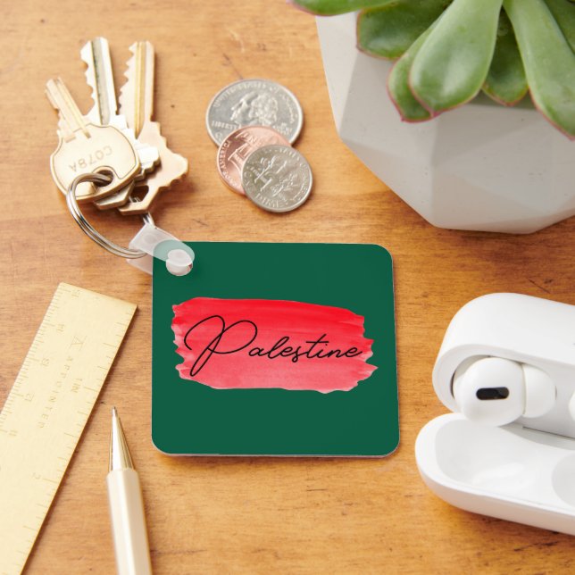 Palestine Gaza Free Keychain (Desk)