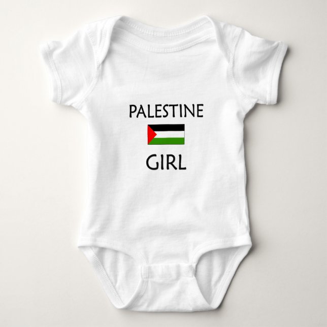 PALESTINE GIRL BABY BODYSUIT (Front)