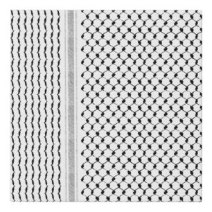 Palestine Hatta Kufiya Custom Designed Canvas