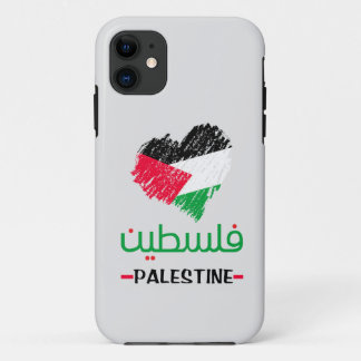 Palestine heart tote bag iPhone 11 case