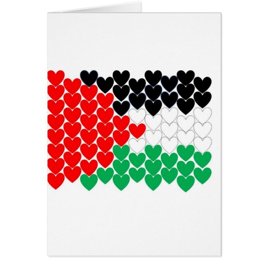 Palestine hearts cards (Front)
