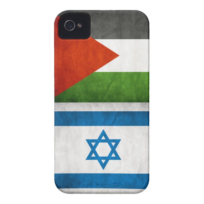 PALESTINE & ISRAEL PEACE FLAG iPhone 4 COVER
