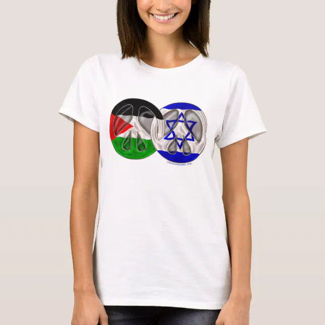 Palestine - Israel Peace T-Shirt | Zazzle