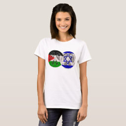 Palestine - Israel Peace T-Shirt | Zazzle