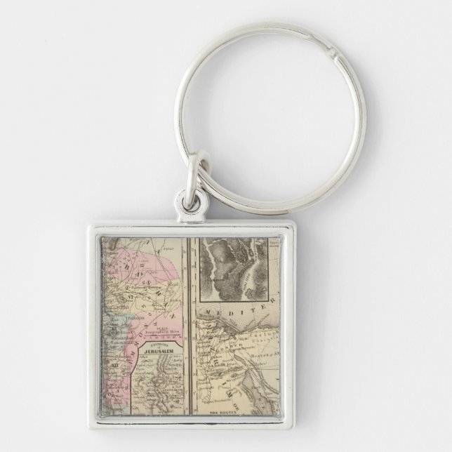 Palestine, Israelites Keychain (Front)