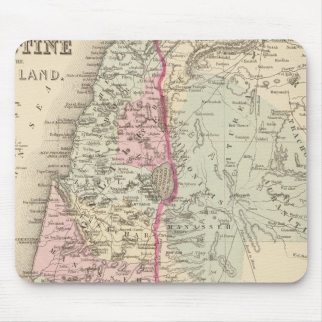 Palestine, Jerusalem Mouse Pad (Front)