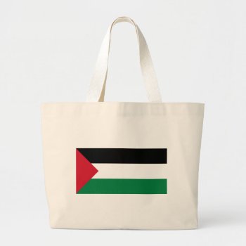 Palestine Large Tote Bag by flagart at Zazzle
