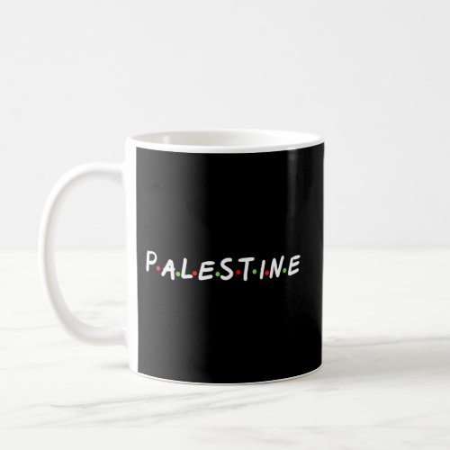 Palestine Letters For Palestinian Coffee Mug