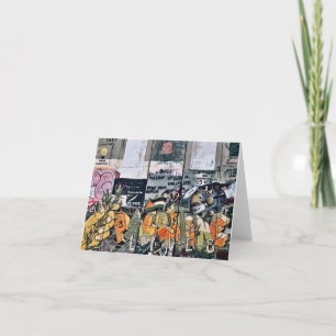 Palestine Lives Letterpress Thank You Card