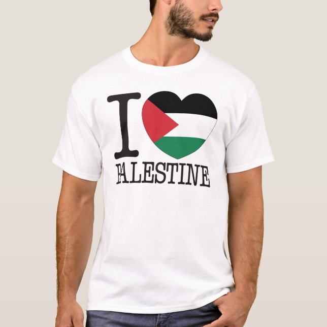 Palestine Love v2 T-Shirt (Front)