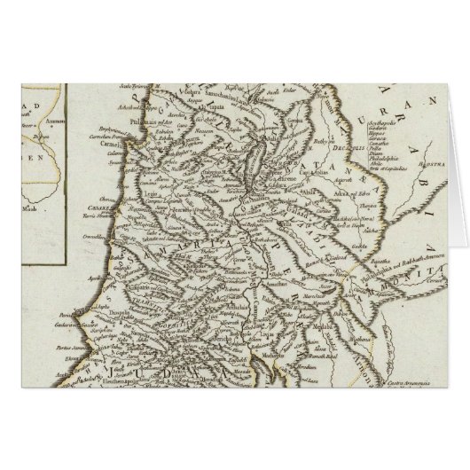 Palestine Map (Front Horizontal)