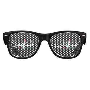Palestine Map Keffiyeh filistin Kids Sunglasses