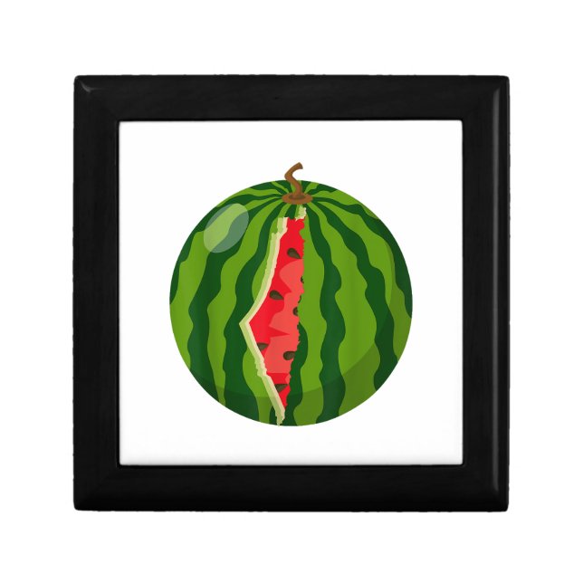 Palestine Map Watermelon Arabic Calligraphy Gift Box (Front)