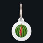 Palestine Map Watermelon Arabic Calligraphy Pet ID Tag<br><div class="desc">Palestine Map Watermelon Arabic Calligraphy</div>