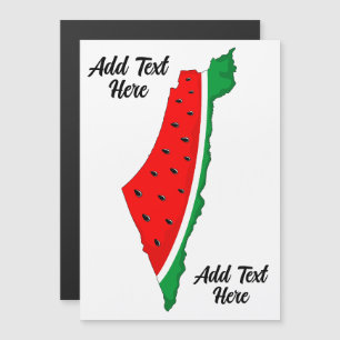 Palestine Map Watermelon Symbol of freedom