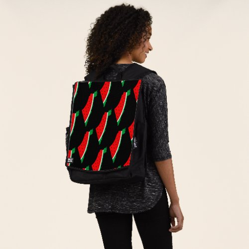 Palestine Map Watermelon Symbol of freedom Backpack