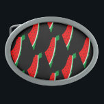 Palestine Map Watermelon Symbol of freedom  Belt Buckle<br><div class="desc">Palestine map filled with Watermelon,  symbol of freedom,  same the same colors of the palestinian map that the illegal occupiers of this beautiful land have forbidden. The Watermelon express the suffering of the Palestinian People. I stand with Palestine. Palestine will be free</div>