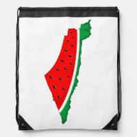 Palestine Map Watermelon Symbol of freedom