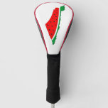 Palestine Map Watermelon Symbol Of Freedom Golf Head Cover at Zazzle
