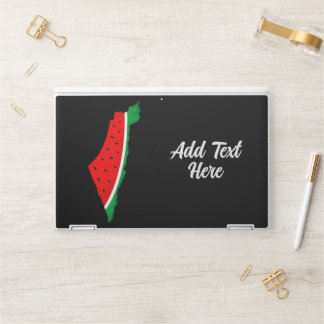 Palestine Map Watermelon Symbol of freedom HP Laptop Skin