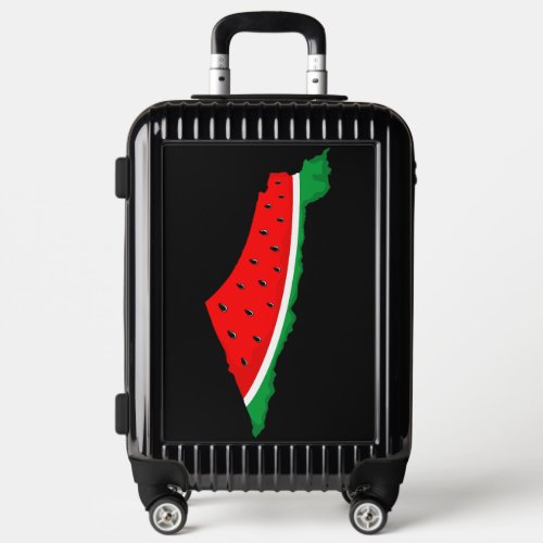 Palestine Map Watermelon Symbol of freedom Luggage