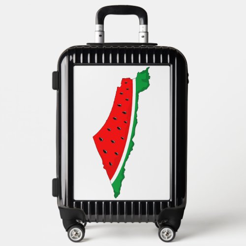 Palestine Map Watermelon Symbol of freedom Luggage