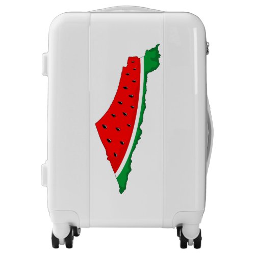 Palestine Map Watermelon Symbol of freedom Luggage