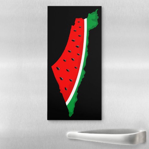 Palestine Map Watermelon Symbol of freedom Magnetic Notepad