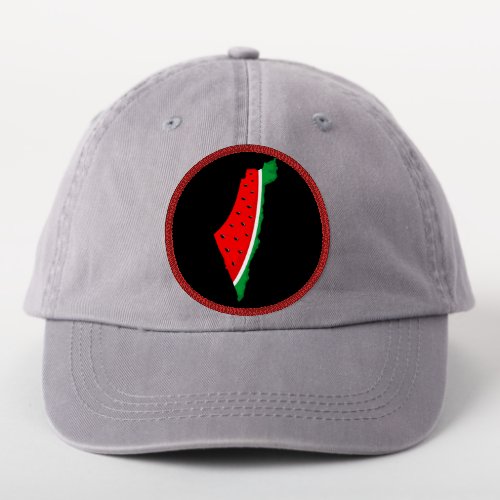 Palestine Map Watermelon Symbol of freedom Patch