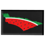 Palestine Map Watermelon Symbol of freedom Place Card Holder