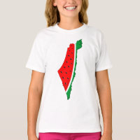Palestine Map Watermelon Symbol of freedom