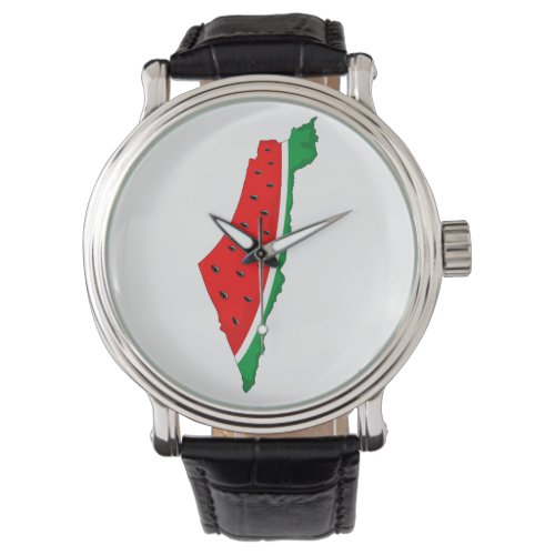 Palestine Map Watermelon Symbol of freedom Watch