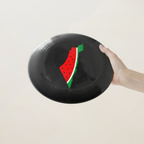 Palestine Map Watermelon Symbol of freedom Wham_O Frisbee