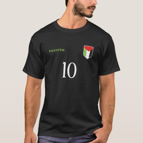 Palestine National Football Team Soccer Customize T_Shirt