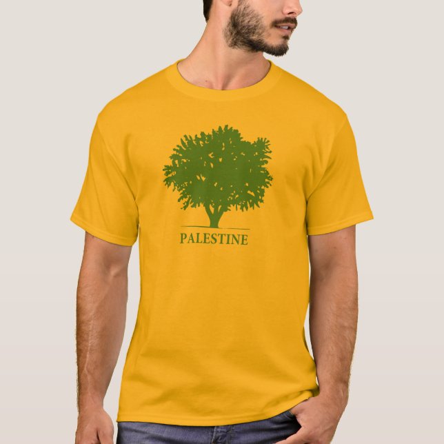 Palestine Olive Tree t shirt (Front)