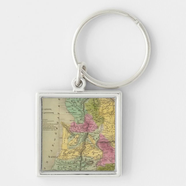 Palestine, or the Holy Land Keychain (Front)