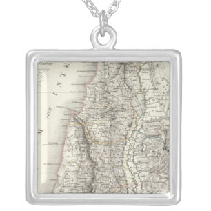 Palestine ou Terre Sainte - The Holy Land Silver Plated Necklace