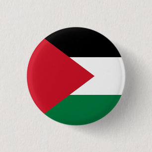 Palestine (Palestinian) Flag Button