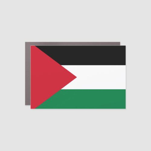 Palestine Palestinian Flag Car Magnet