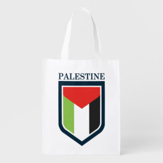Palestine & Palestinian flag Grocery Bag