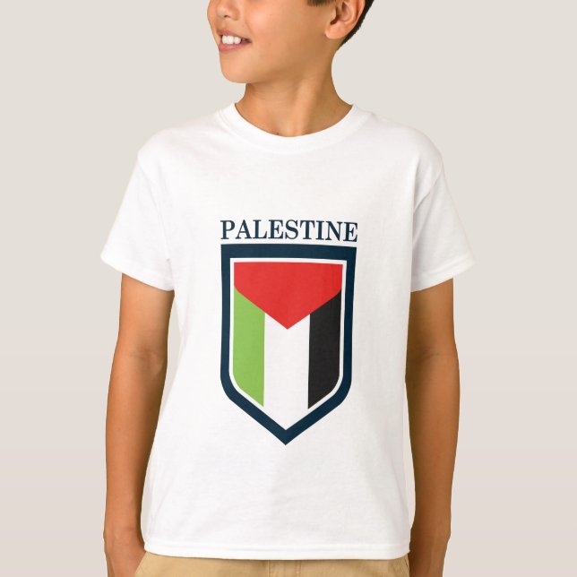 Palestine & Palestinian flag T-Shirt (Front)