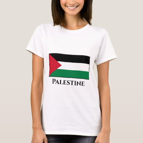 Palestine Palestinian Flag T_Shirt