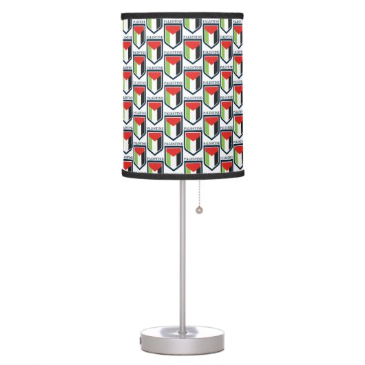 Palestine & Palestinian flaG Table Lamp (Left)