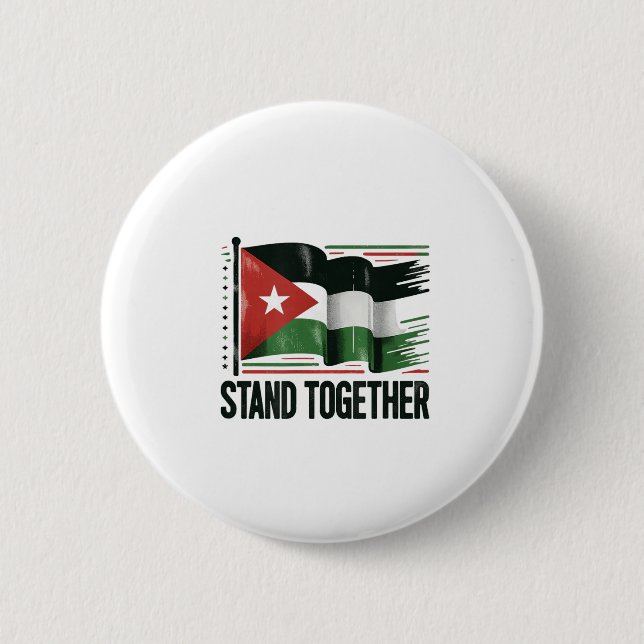 Palestine Peace  Button (Front)
